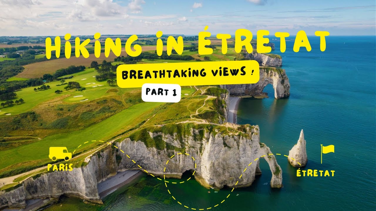 Perfect Day Trip to Étretat | Exploring France’s Stunning Coastal Cliffs! 🇫🇷 | 4K UHD