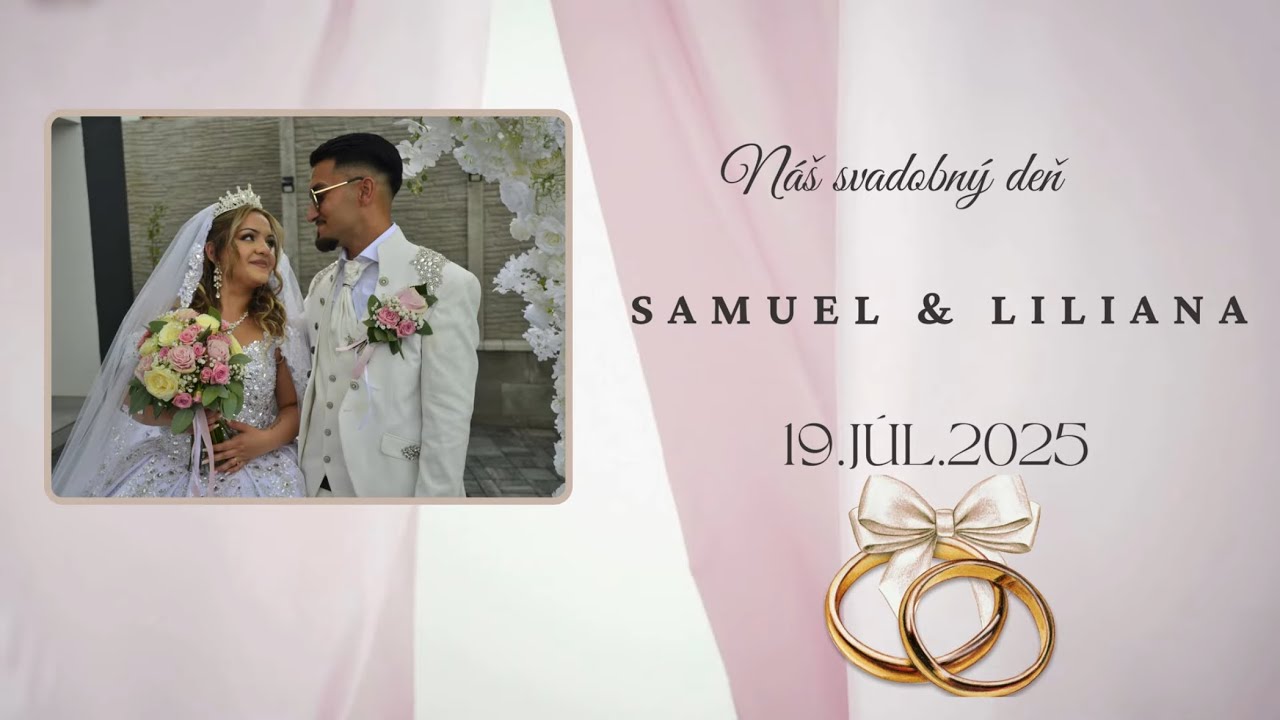 ♥️Samuel & Liliana♥️Náš veľký Deň*Kameraman 0948155638*