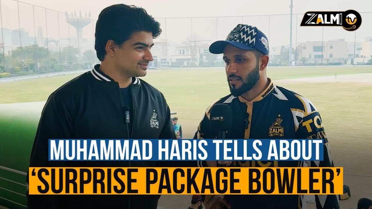 Muhammad Haris talks about Peshawar Zalmi ‘Surprise Package Bowler' | PSL 9 | Zalmi TV