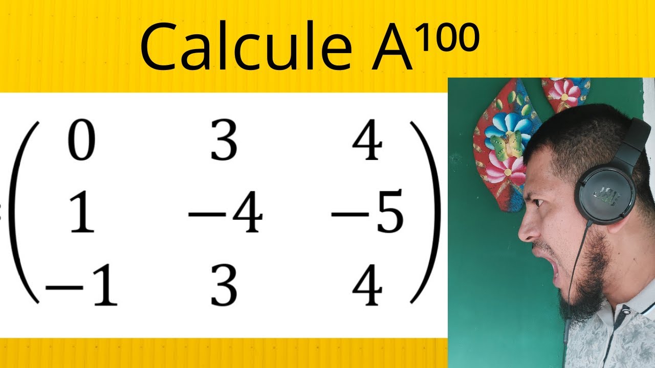 Como calcular la potencia de matrices muy grandes.