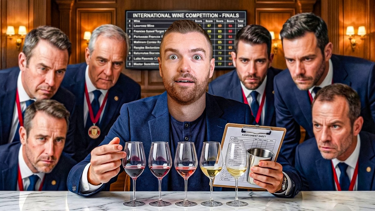 Они позволили ютуберу стать судьей на профессиональном винном конкурсе.