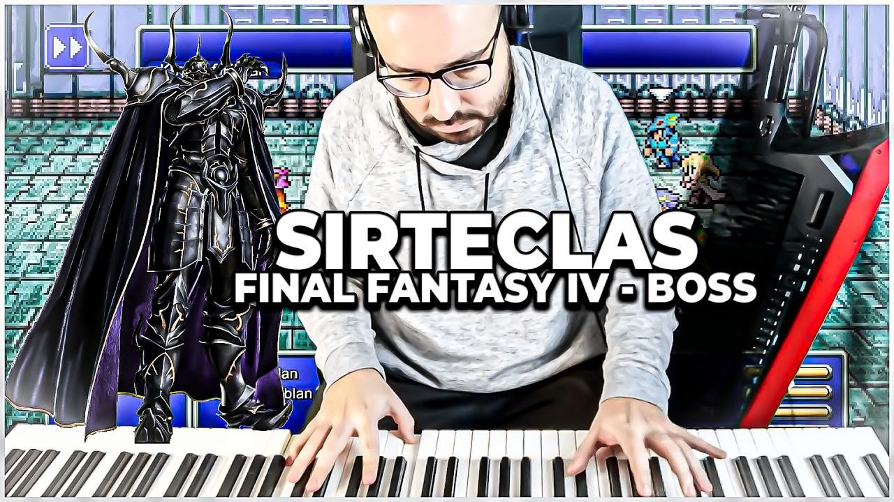 Esta es mi cover del BOSS THEME, del FINAL FANTASY IV en el piano! 🎹