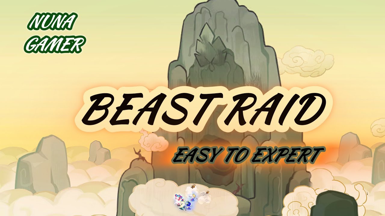 BEAST RAID F2P (EASY TO EXPERT) | COOKIE RUN KINGDOM