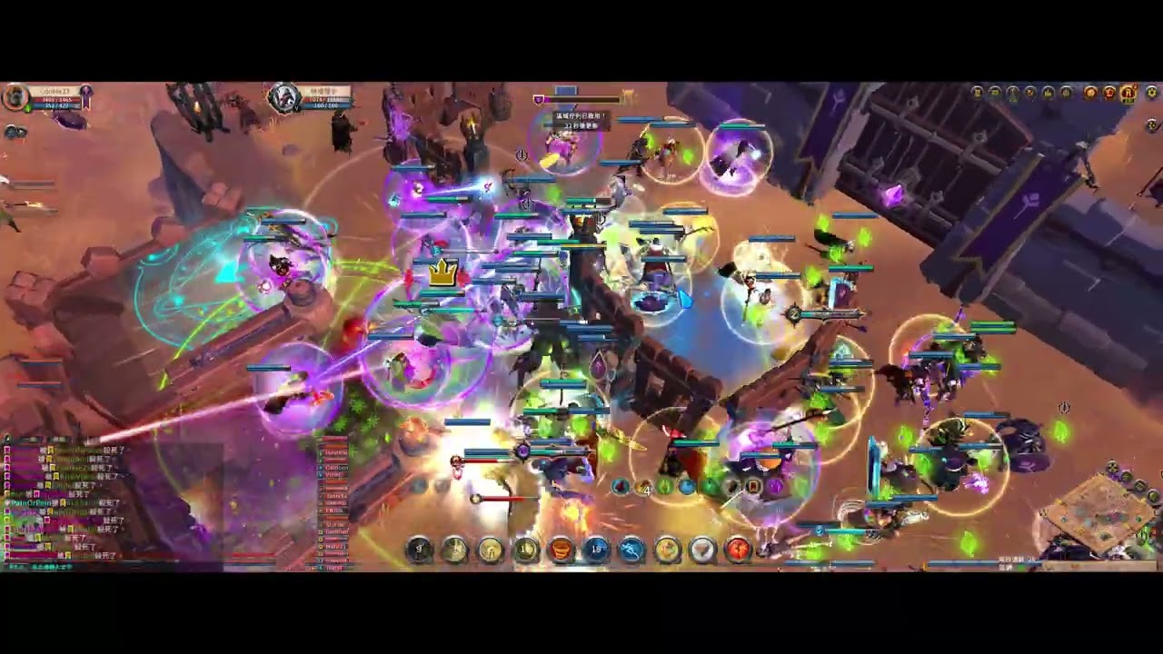 Purple vs Green - Faction Fortress 300+ players ZvZ, Fallen POV (11/30 UTC15)
