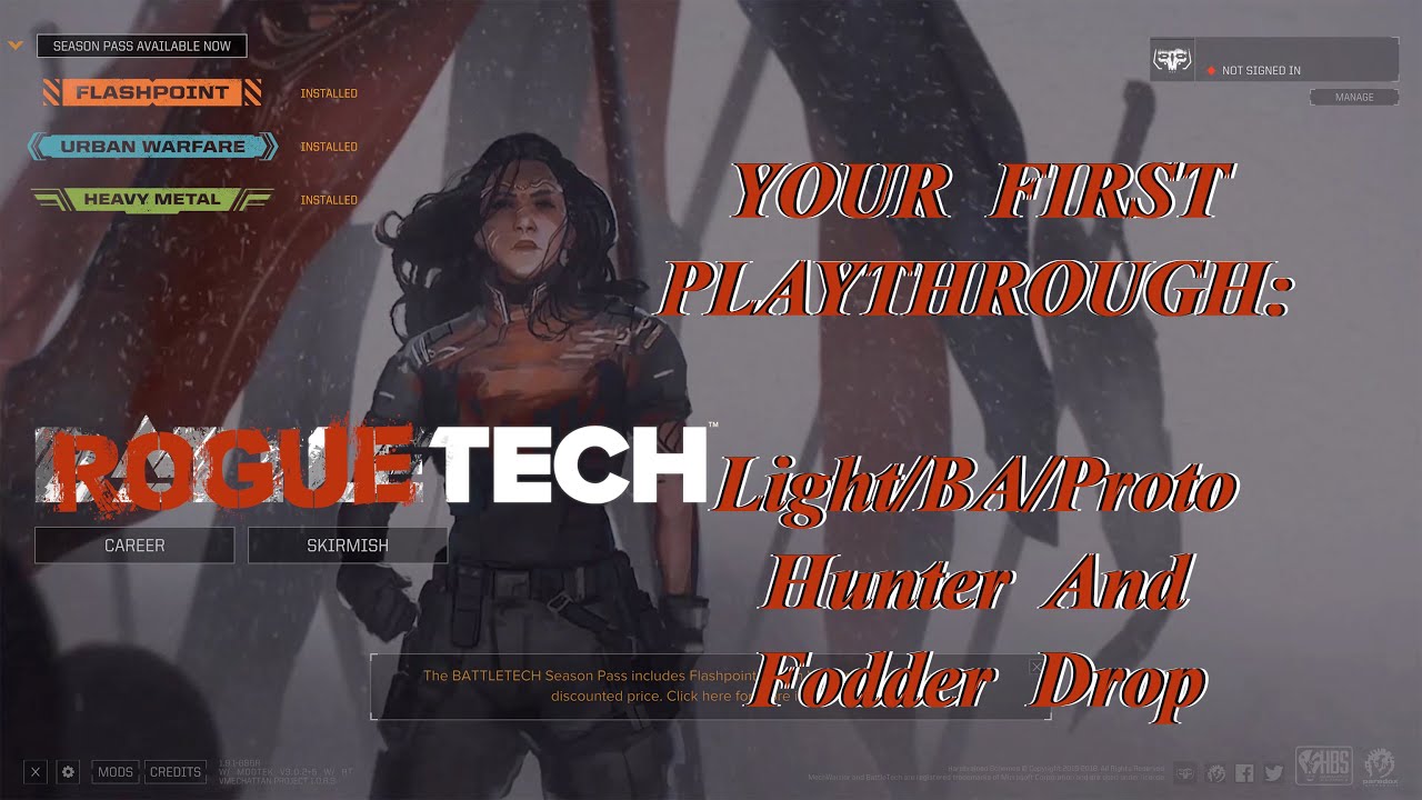 Building Mechs For A Purpose: Your First Playthrough, The Roguetech Comprehensive Guide Series