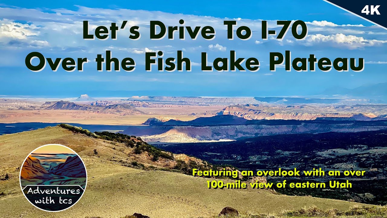 Let's Drive to I-70 from Utah 12 through Central Utah