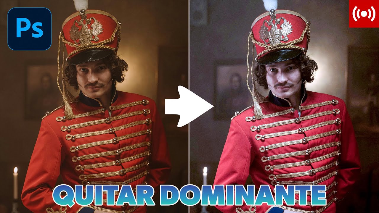 🎨 QUITA las DOMINANTES de COLOR en Photoshop con ESTAS TÉCNICAS (Guía Completa)