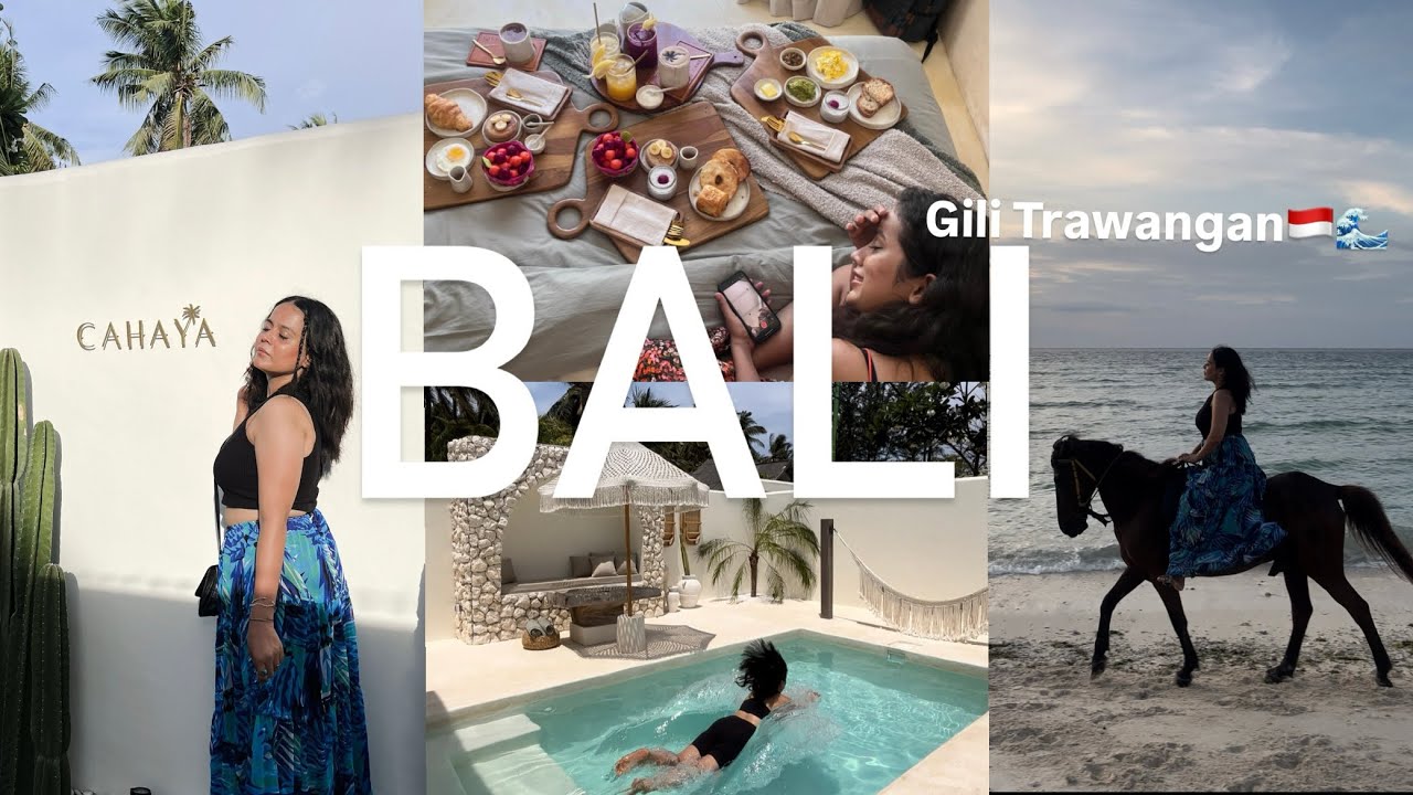 Bali| Gili Trawangan| Best Airbnb in Gili| Island in Bali🇮🇩| Vlog 4