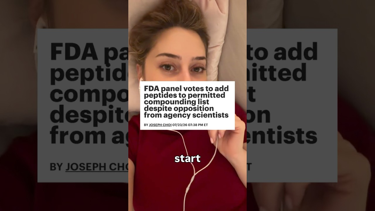 FDA смягчает ограничения на пептиды? Объяснение от дерматолога