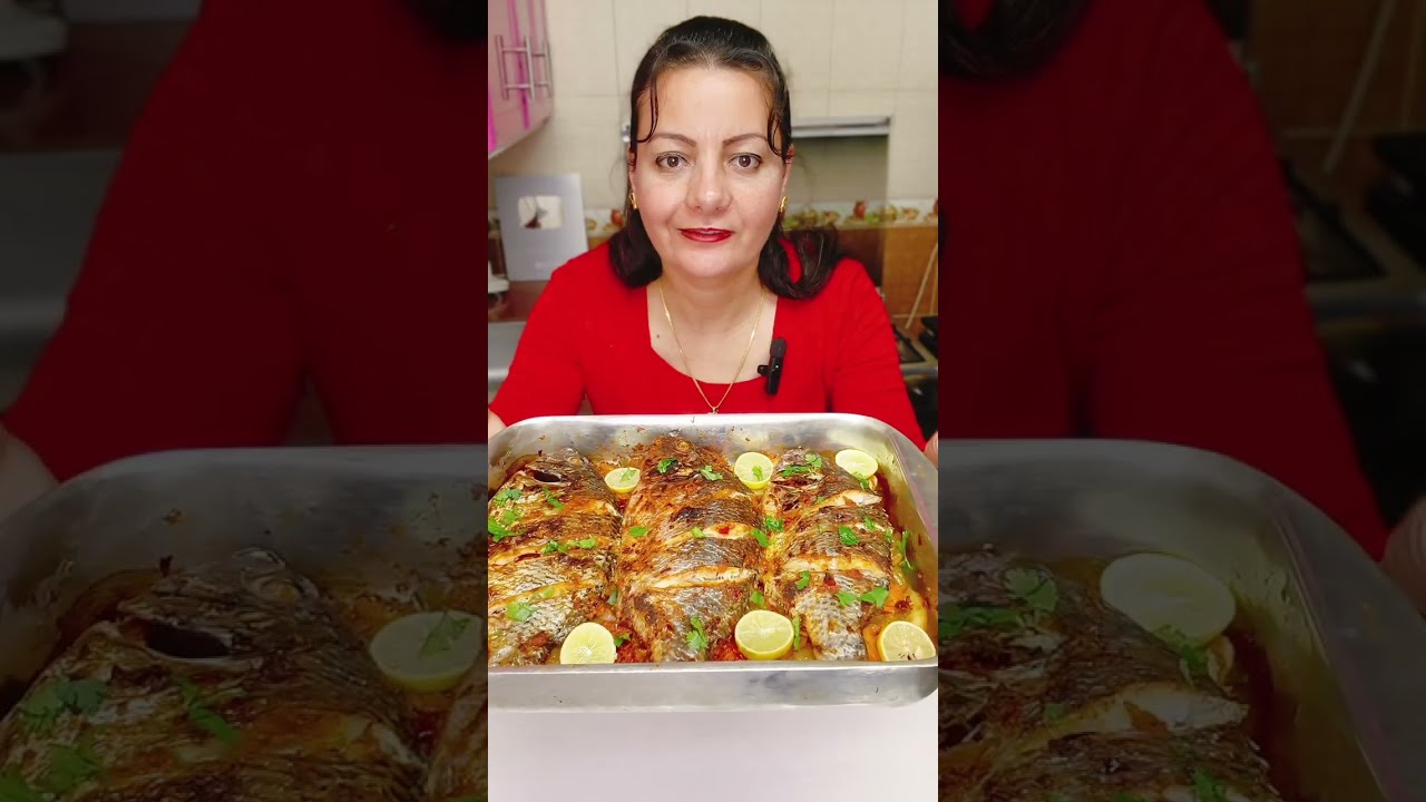 انسي القلي والشوي ‼️وجربي صنيه افخم المطاعم للسمك البلطي بالخضار بتتبيله وطعم رهيبه مش هتبطلي تعمليه