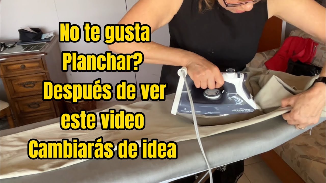 Mi secreto de cómo planchar un pantalón en 5 pasos. Técnica fácil.