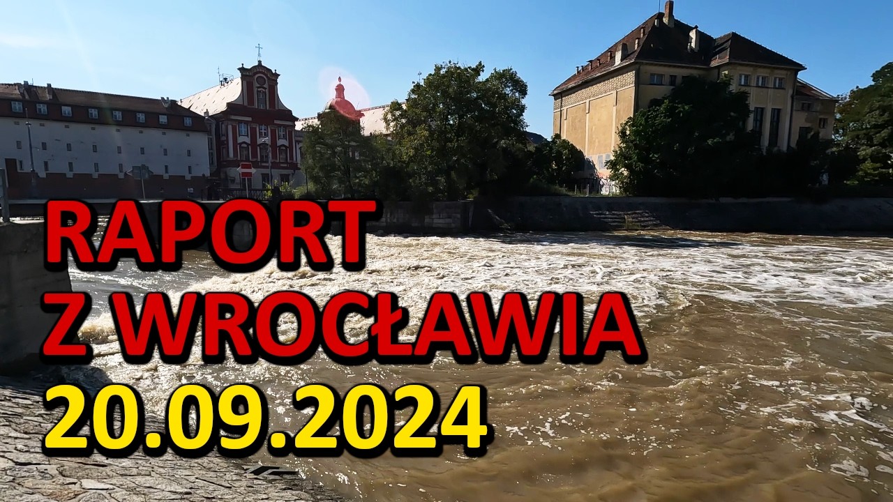 FALA KULMINACYJNA WE WROCŁAWIU - WALCZYMY Z POWODZIĄ!