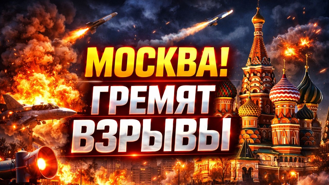 В Москве ОБЪЯВИЛИ ТРЕВОГУ! Гремят ВЗРЫВЫ: новые ракеты ВСУ врываются в бой