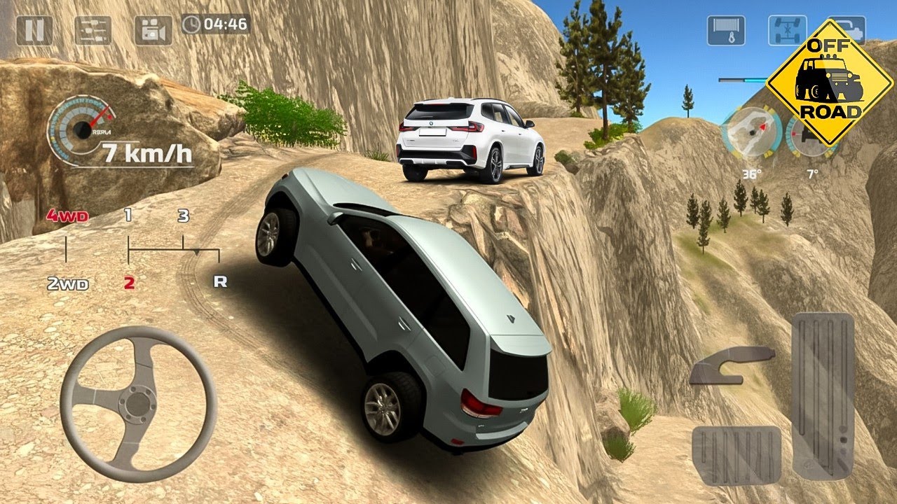 New Offroad Games 2026 - Offroad Drive Desert Pro Luxury Cherokee Driving - CarGame Android Gameplay