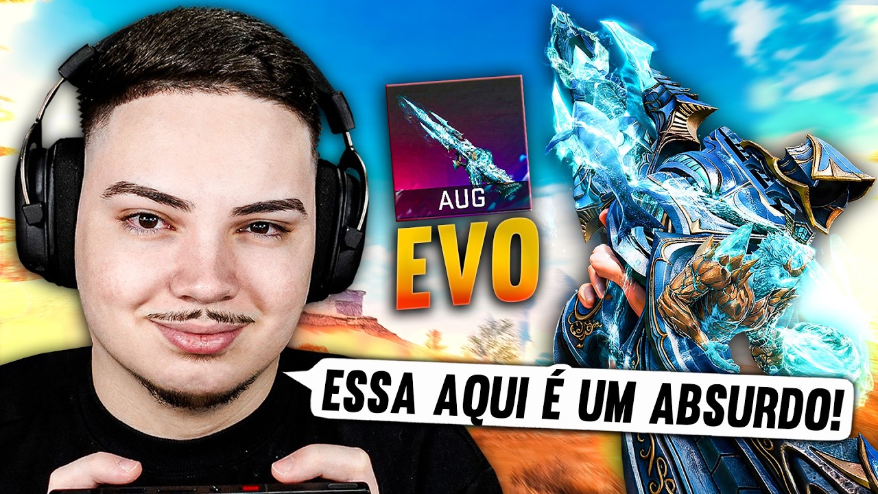 *NOVA AUG* Raridade EVO a #1 inspeção do BLOOD STRIKE 🔥 (AUG - Rebentação)