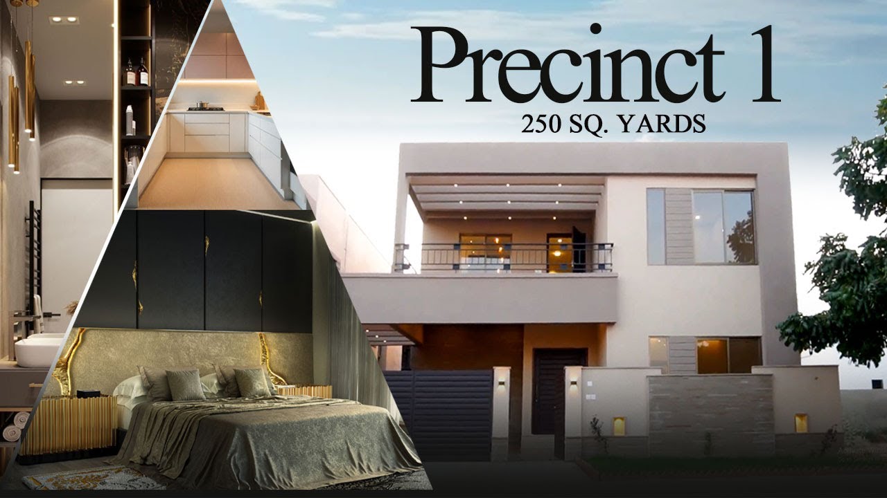 250 SQ. Yards Luxury Villa in Precinct 1- Bahria Town Karachi | Mand Empires