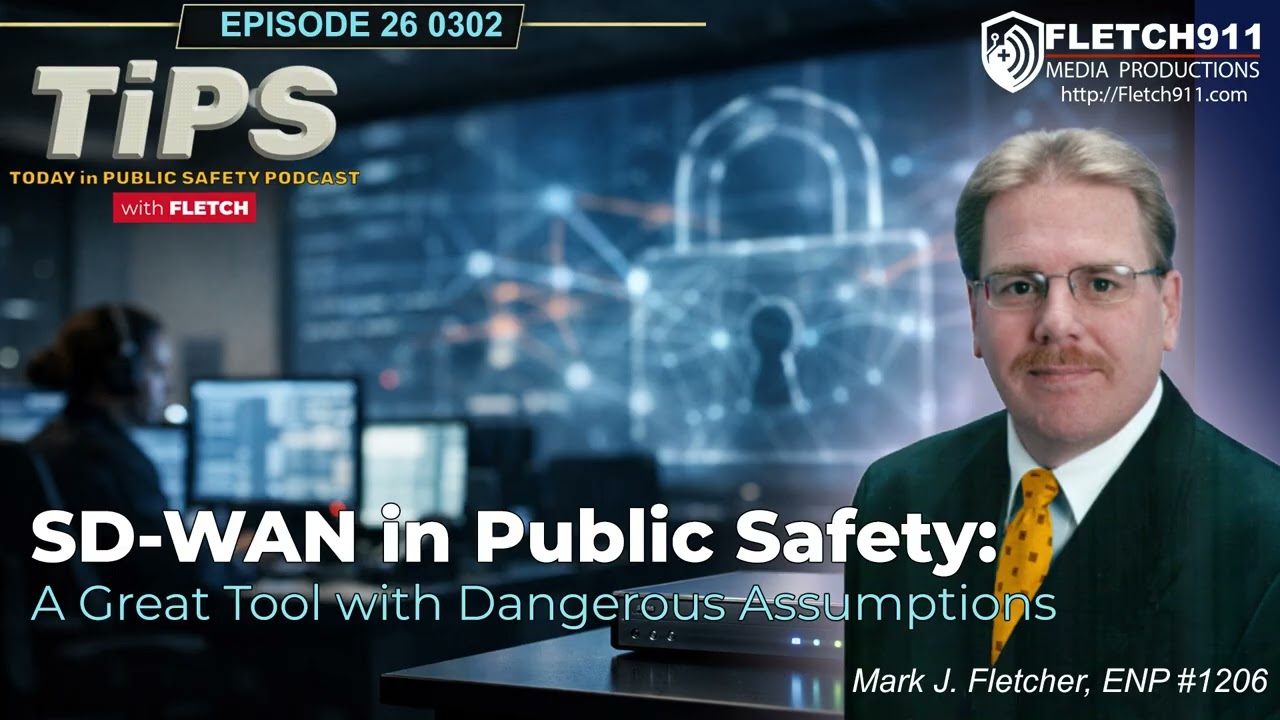 TiPS Episode 26 0302 - NG911 and SD-WAN a Great Tool but Dangerous Assumptions
