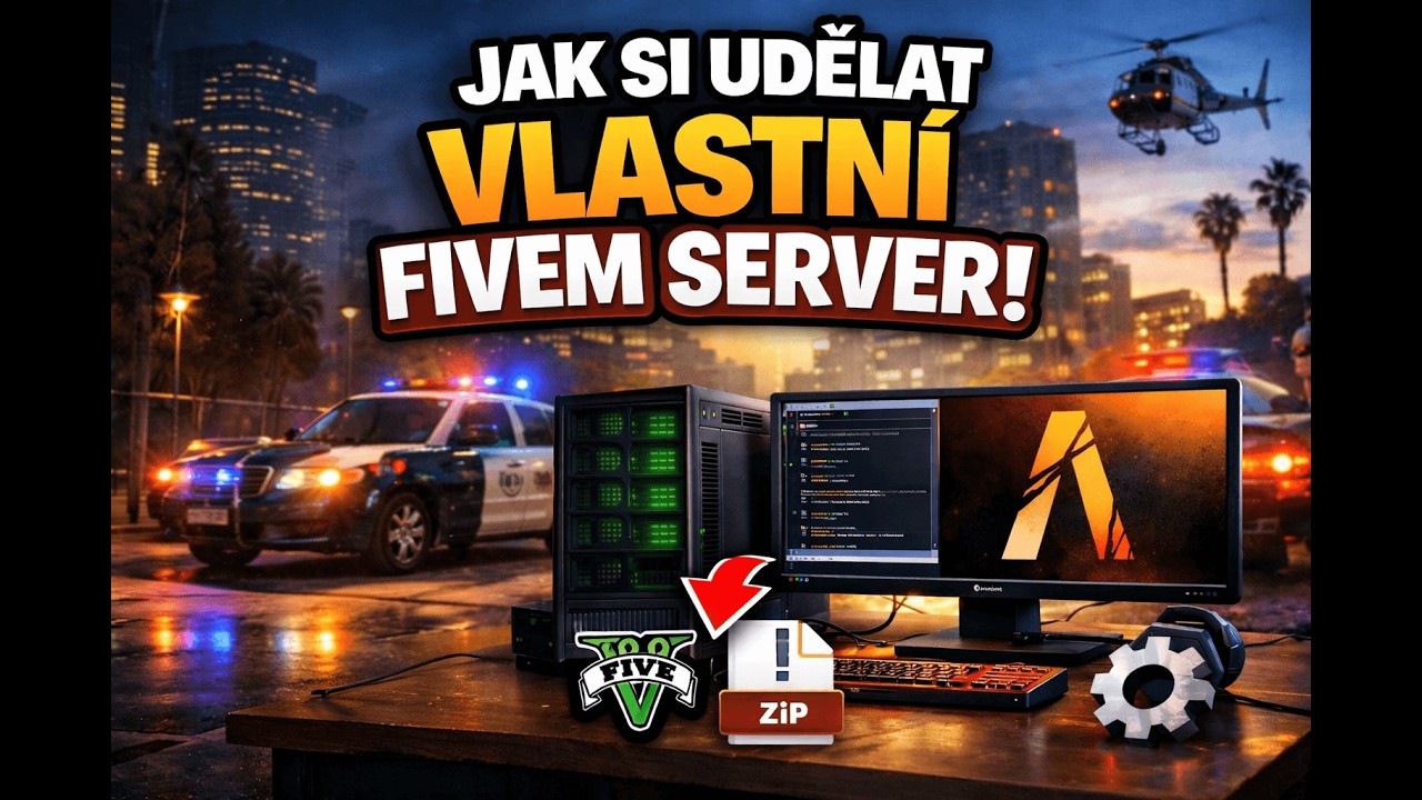 Jak si udělat Fivem server 2026