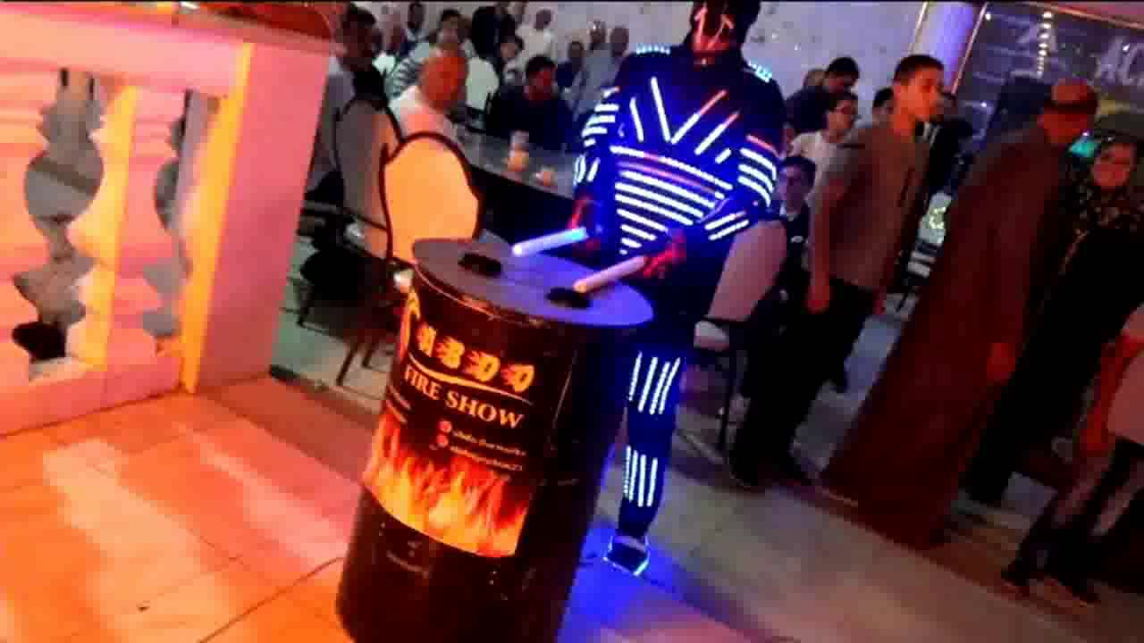دخلة فاير شو بقاعة اكاسيا