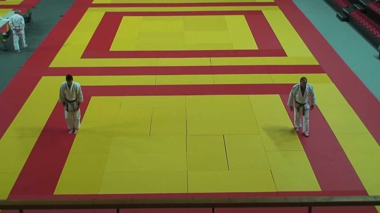 Examen 5ème dan Judo Xavier Paris