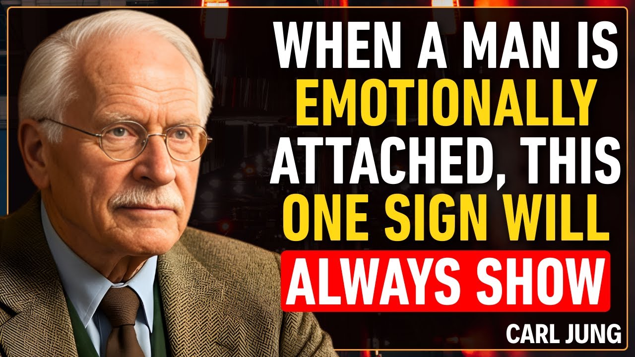WHEN A MAN IS EMOTIONALLY ATTACHED, THIS ONE SIGN WILL ALWAYS SHOW | CARL JUNG