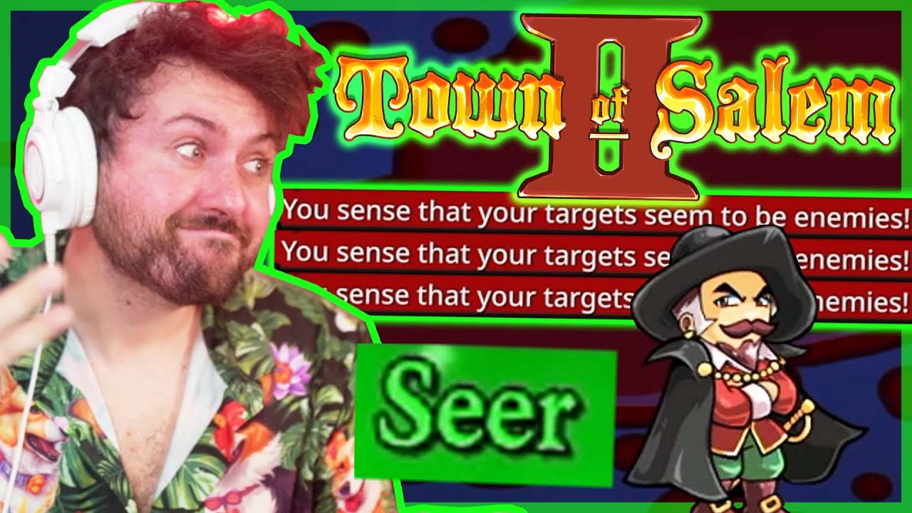 Town of Salem 2 but I NEVER MISS as the Seer | Town of Salem 2 w/ Friends