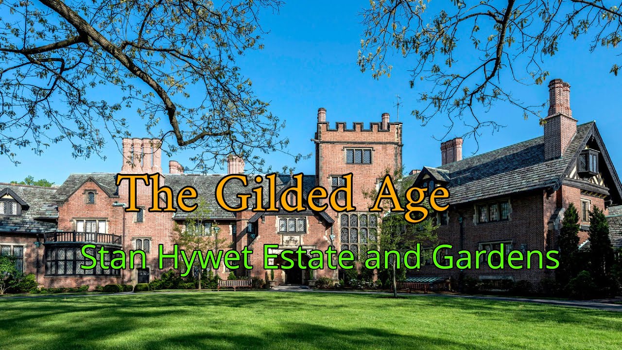 The Gilded Age.  The Stan Hywet Estate  4k