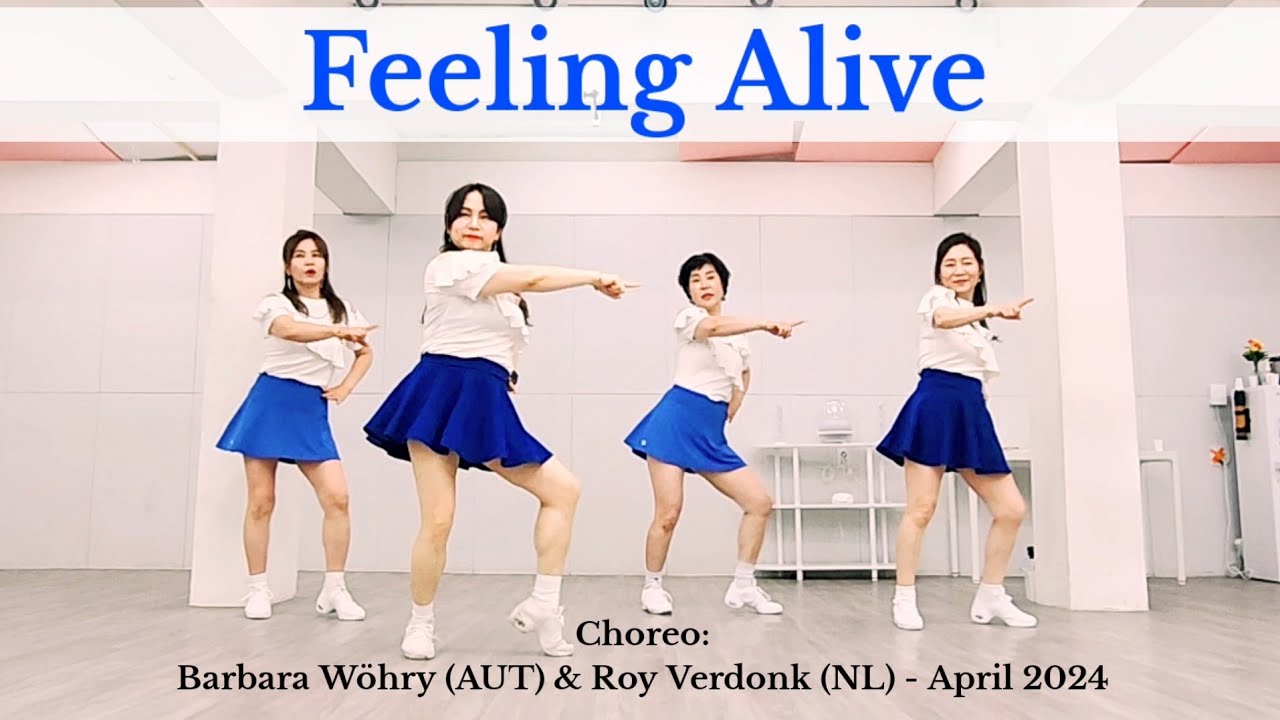 Feeling Alive/Beginner/필링 얼라이브/초급라인댄스