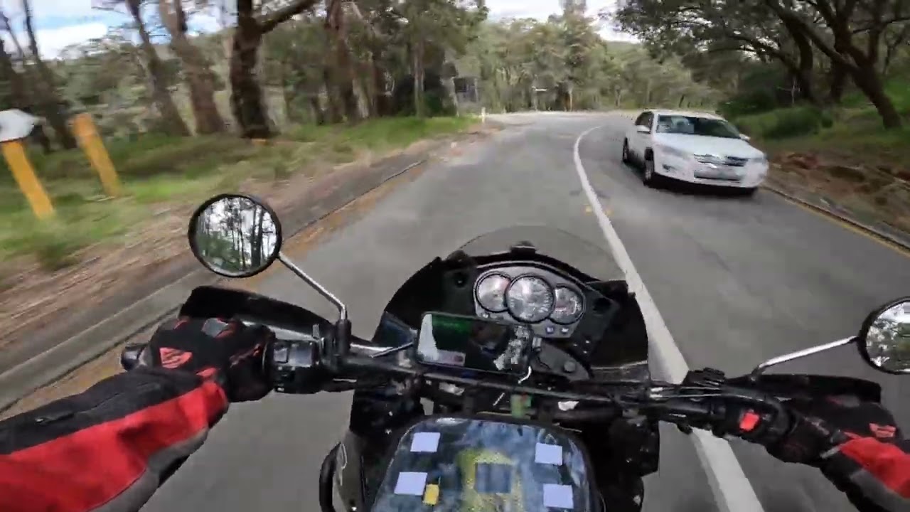 Motorcycle Ride Serpentine Falls Perth Hills