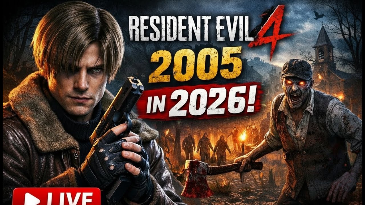🔴 LIVE | Resident Evil 4 (2005) – Odcinek 3 | Gameplay PL