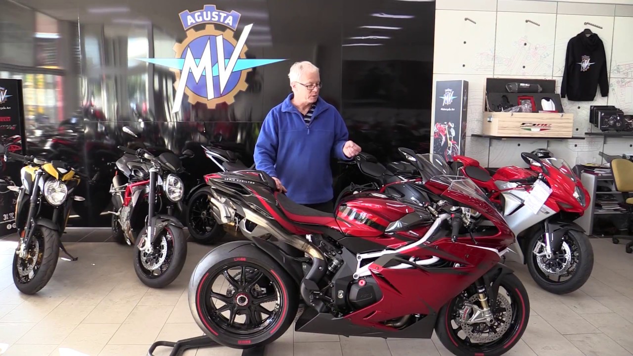 Lewis Hamilton MV Agusta F4 LH44 Walk Around