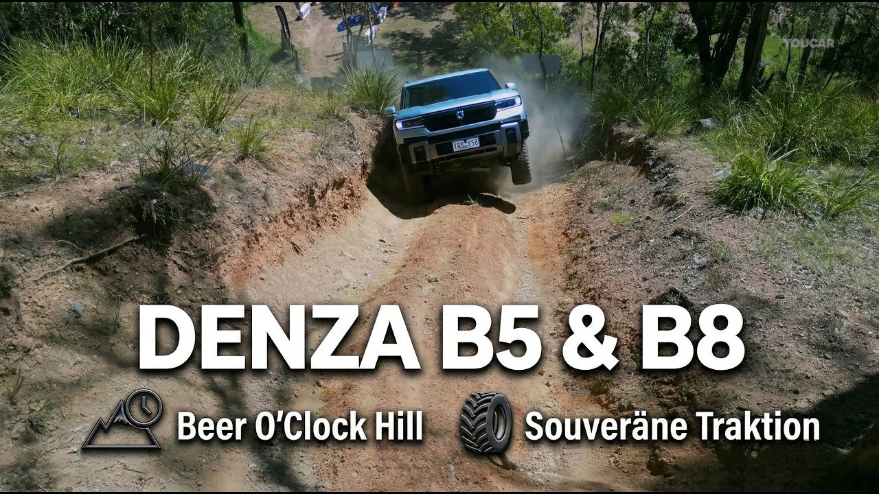 2026 Denza B5 & Denza B8 meistern anspruchsvollen 4x4 Beer O’Clock Hill Test