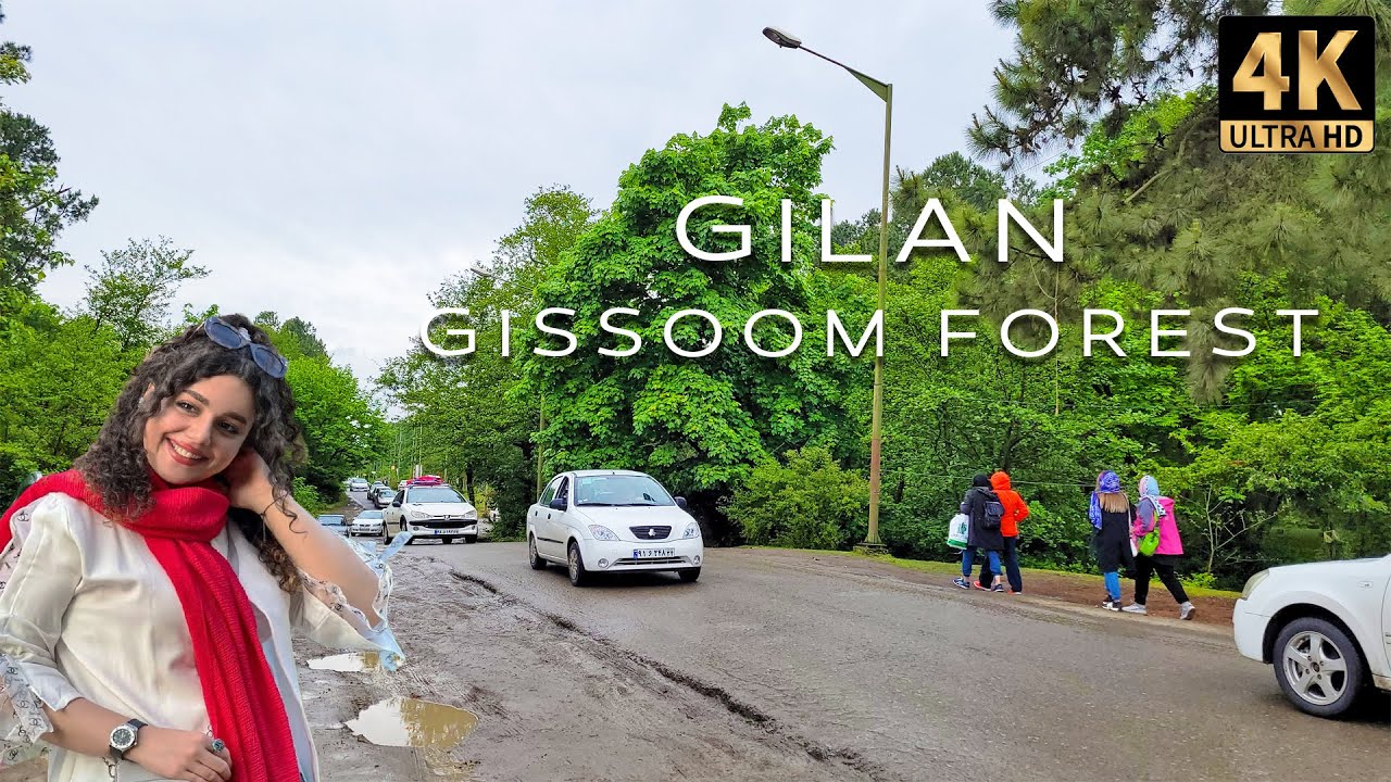 Gilan, Iran Cities Walking Tour 2022 - Gisum Forest - Iran Travel Vlog 4k - جنگل گیسوم