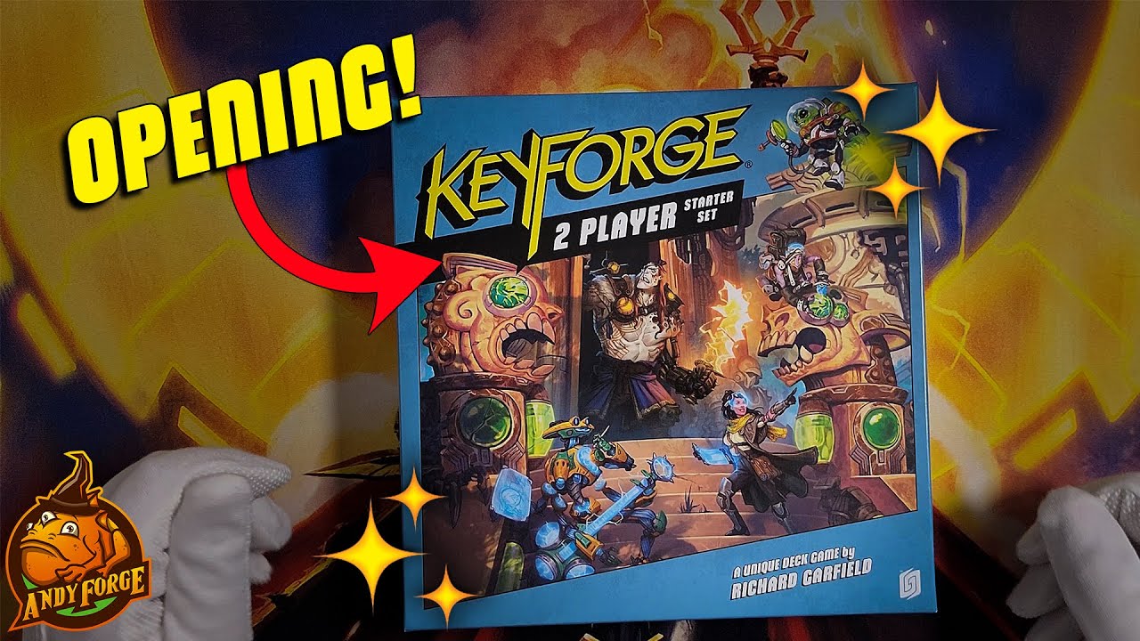 KeyForge's NEW 2-Player Starter Set OPENING!!