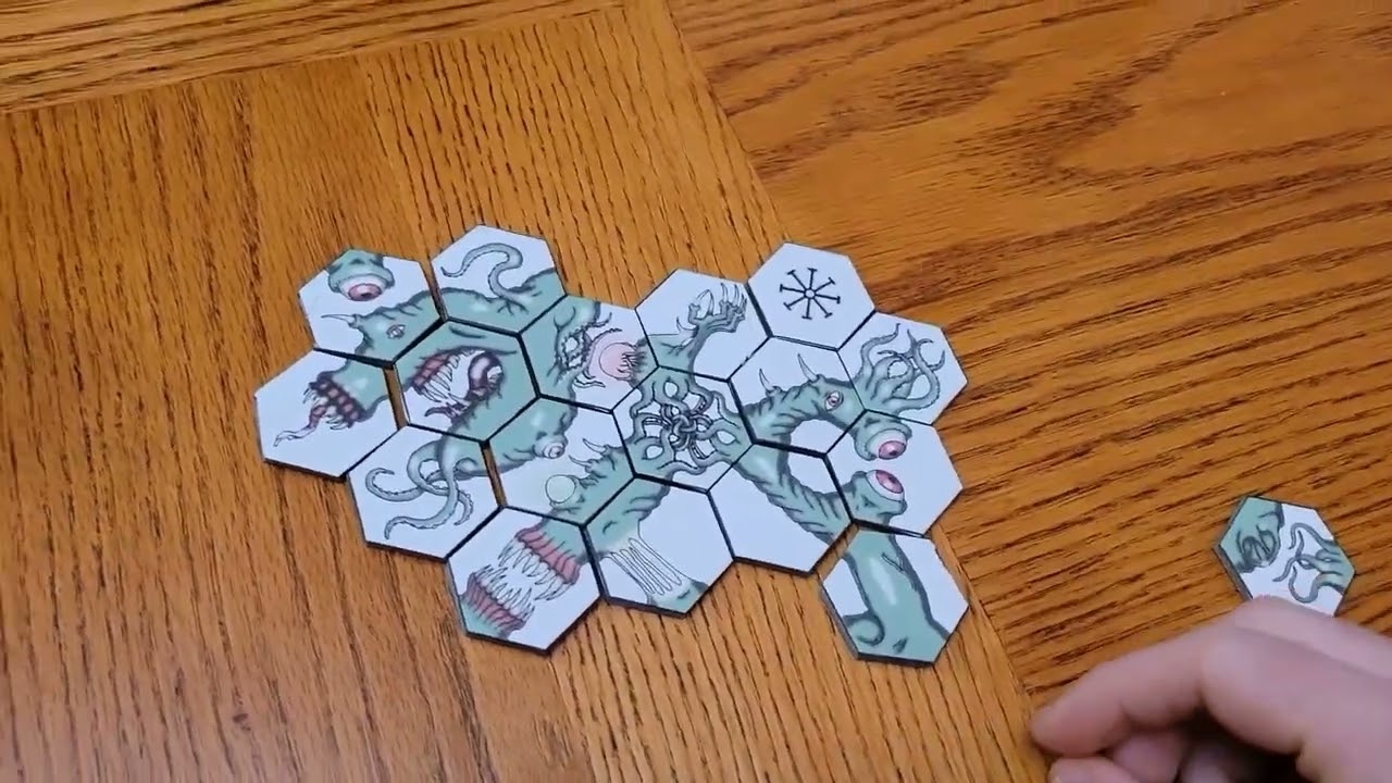 Azathoth Playthrough (2024 Solitare Print and Play Contest)