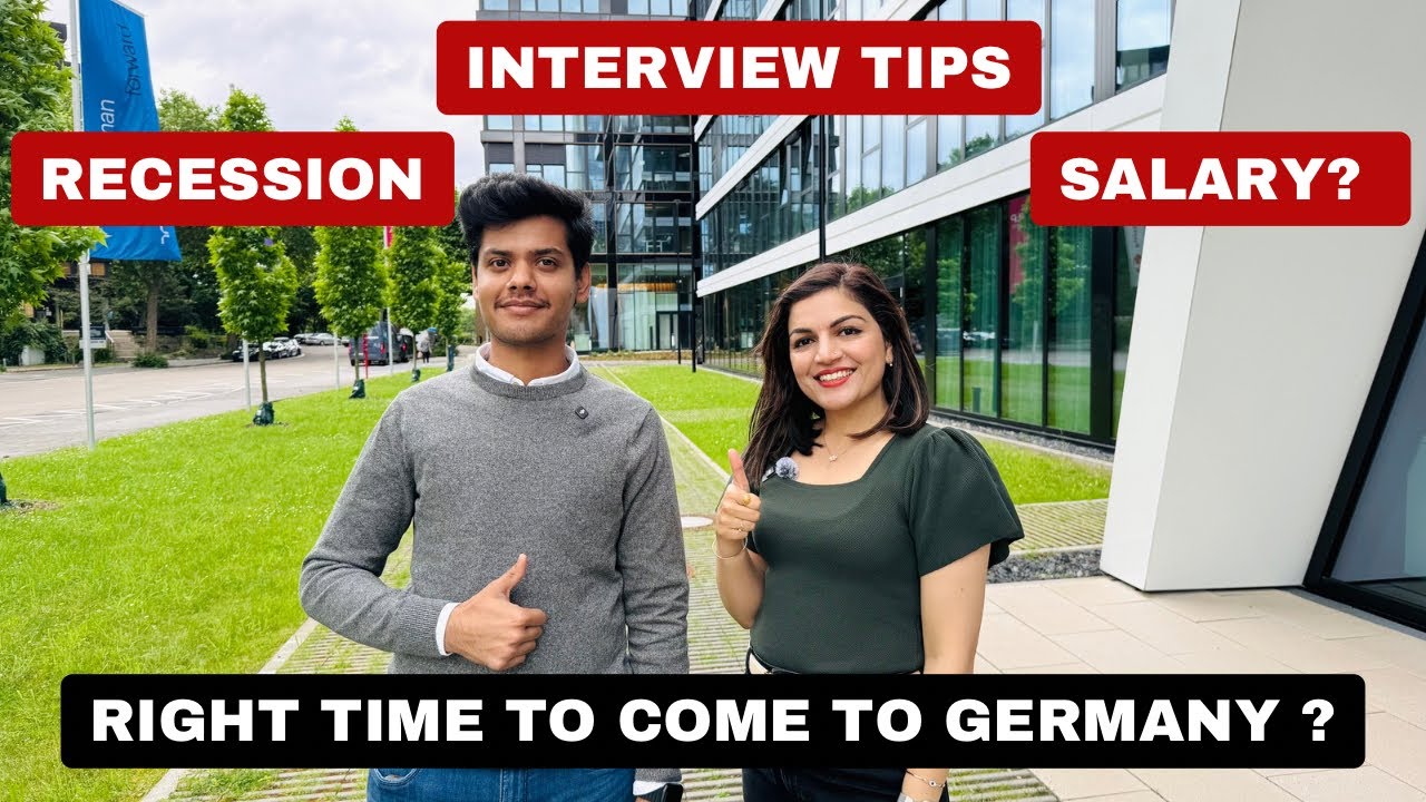 How He Got A Job In Germany Before Completing Masters?