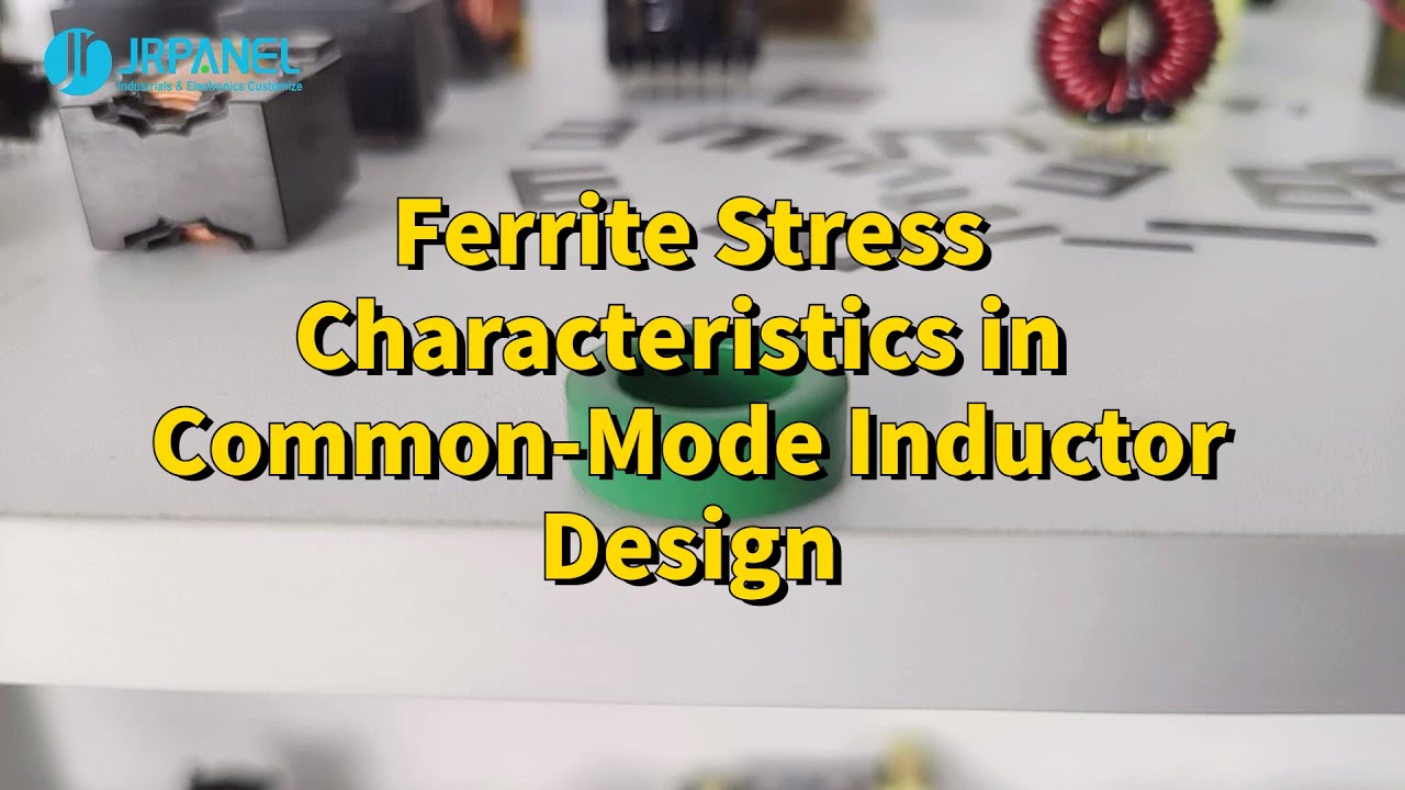 Ferrite Stress Characteristics in Common-Mode Inductor Design