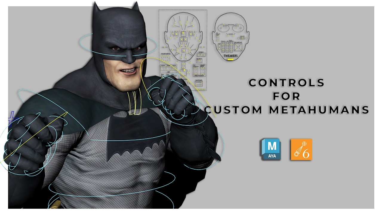 The ABSOLUTE BEST Way to Create Controls for Custom Metahuman Rigs in 2024