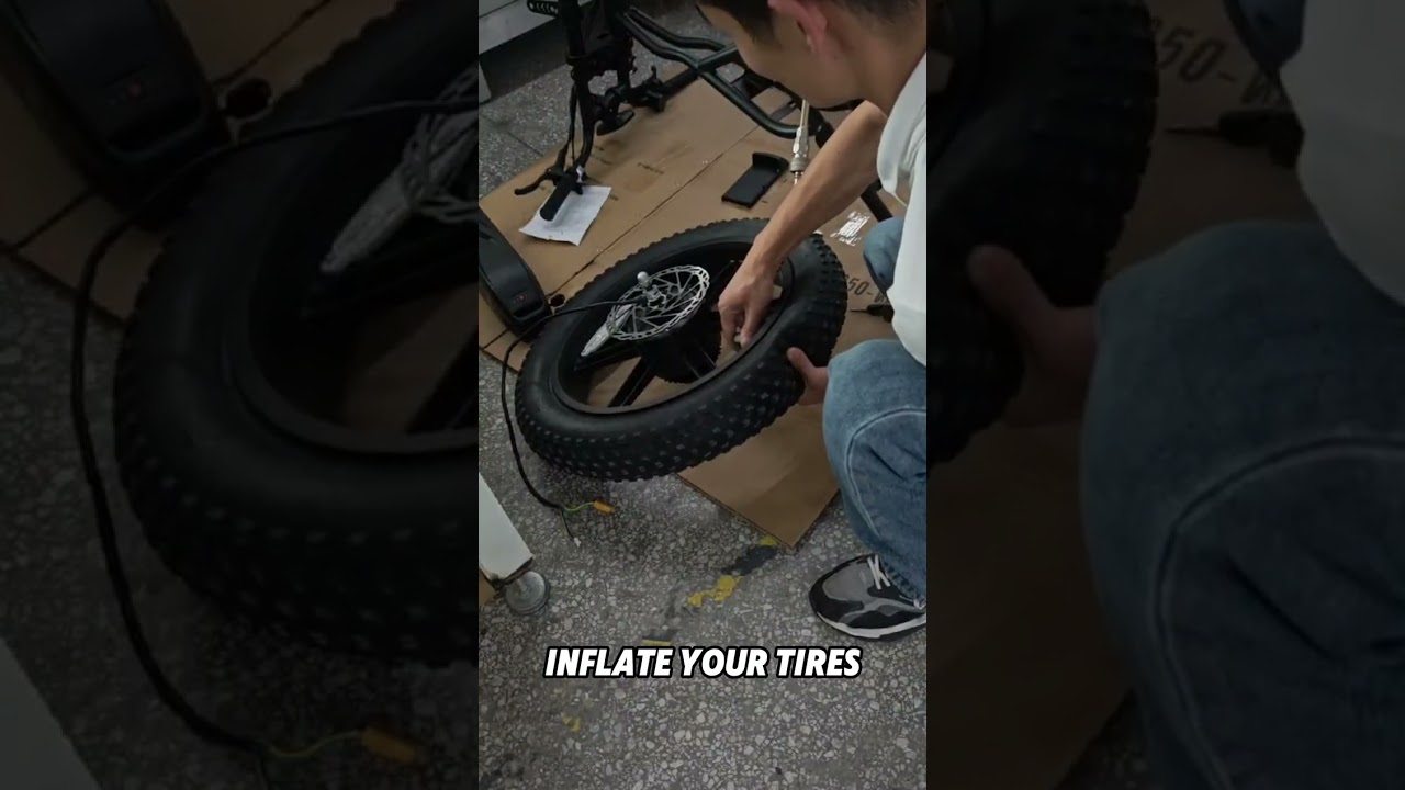 TST R002 rear wheel inner tire replace