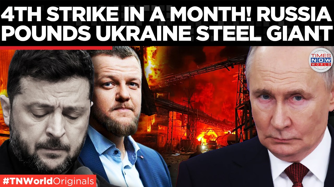 17 Ballistic Missiles Hit Ukraine&rsquo;s Major Steel Plant In Fourth Strike Since August