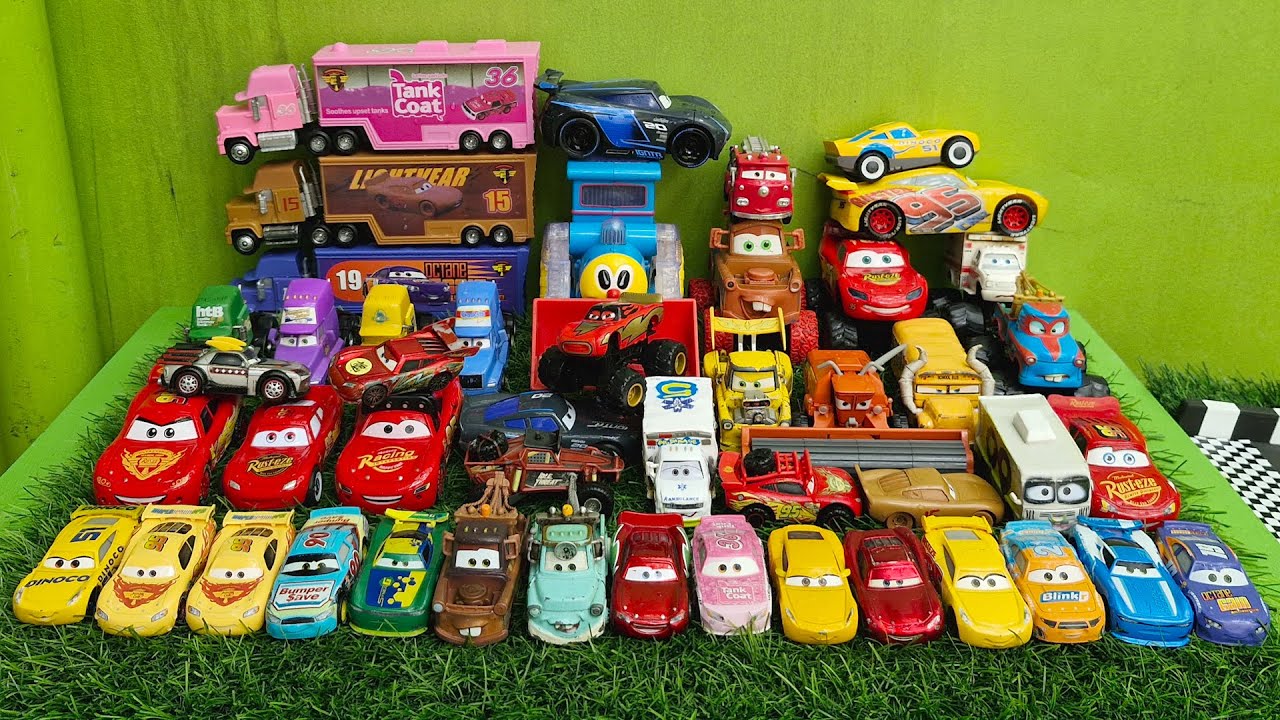 Disney Pixar Cars Unboxing Review | Lightning McQueen, Tow Mater, Doc Hudson, Sally Carrera, Cruz