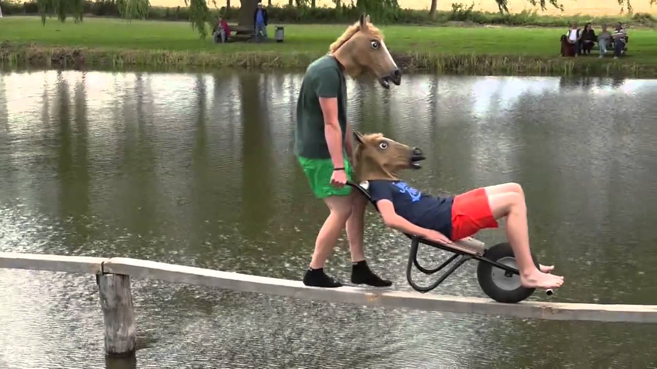 39. Thandorfer Teichfest 2014 - Schubkarrenrennen - Die Trockenläufe