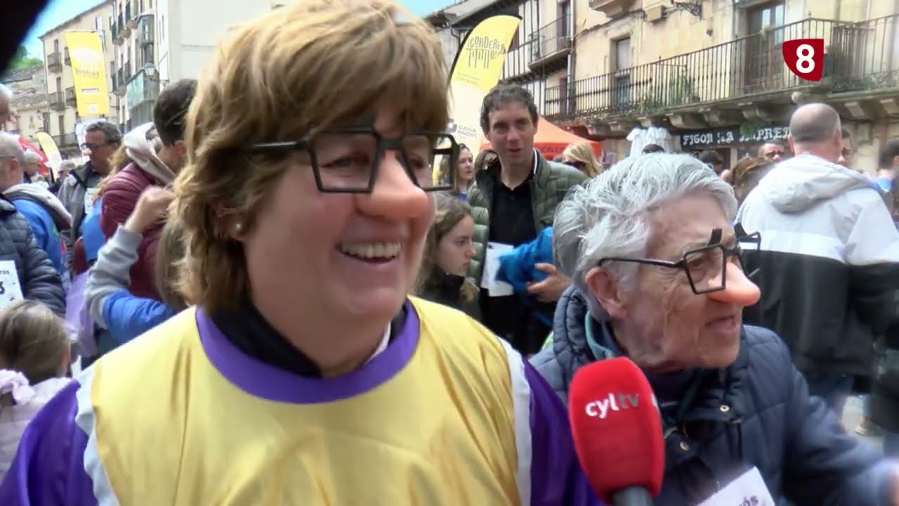 Inclusión y risas en la Maratón Pa tos de Goma Espuma en Sepúlveda