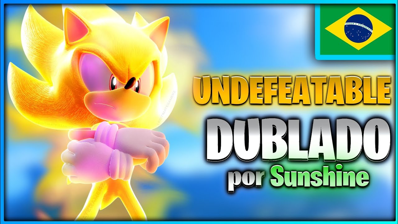 Undefeatable Completa || Dublado PT-BR - Sonic Frontiers Cover