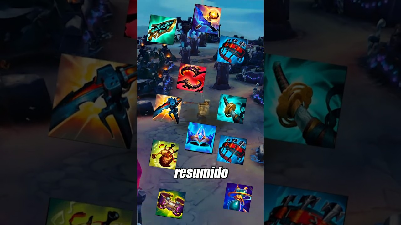 os NOVOS ITENS da TEMPORADA de DEMACIA RESUMIDO PARA LEIGOS #fy #leagueoflegends #wildrift