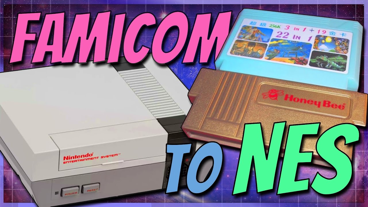 How to Play Famicom Games On NES - Honey Bee Adapter