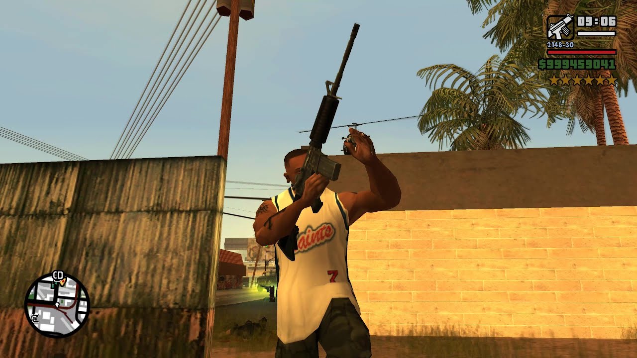 GTA San Andreas - Verdant Bluffs Rampage + Six Star Escape