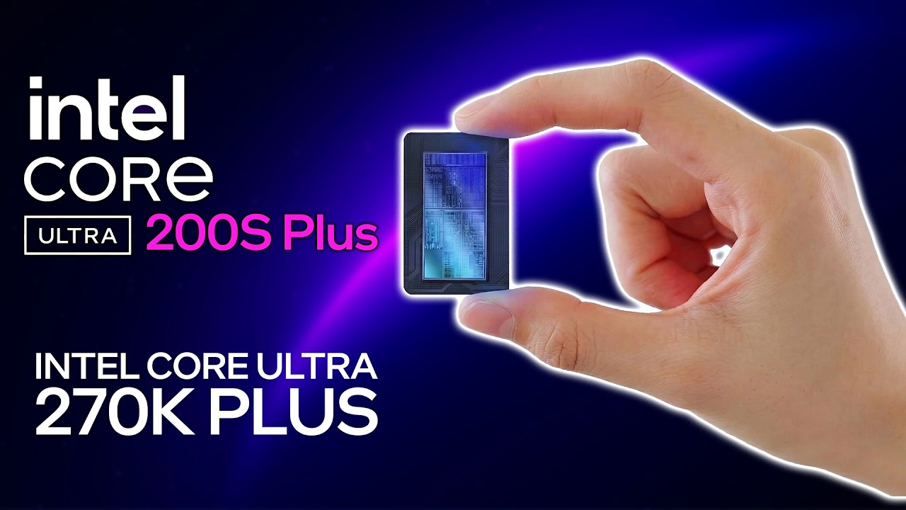 Первый взгляд на Intel Core Ultra 200S Plus! Чит-код для бесплатной отдачи в FPS?