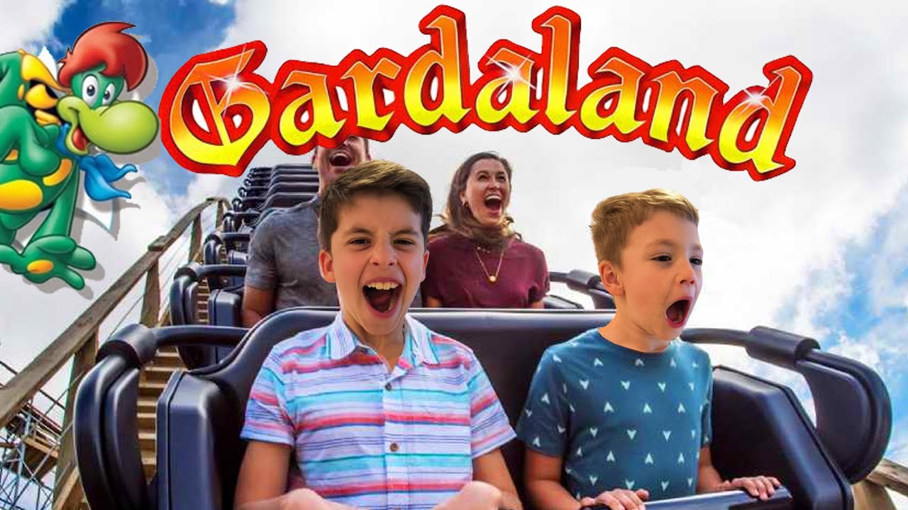 Giostre Gardaland 2024 Parco divertimenti ! Montagne Russe Jumanji e Brucomela