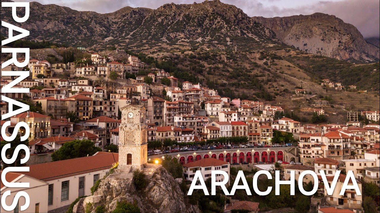 Arachova – Parnassus | Greece [4K]
